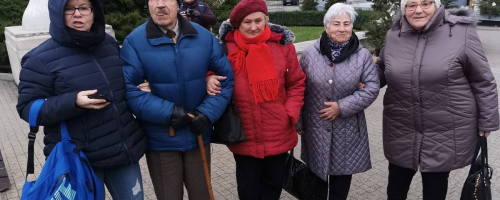 Sulęcińscy Seniorzy na Jarmarku Bożonarodzeniowym w Poznaniu