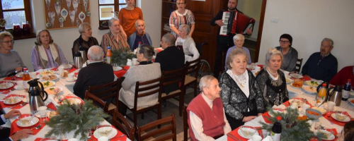 Spotkanie Wigilijne w Dziennym Domu Senior+ w Sulęcinie
